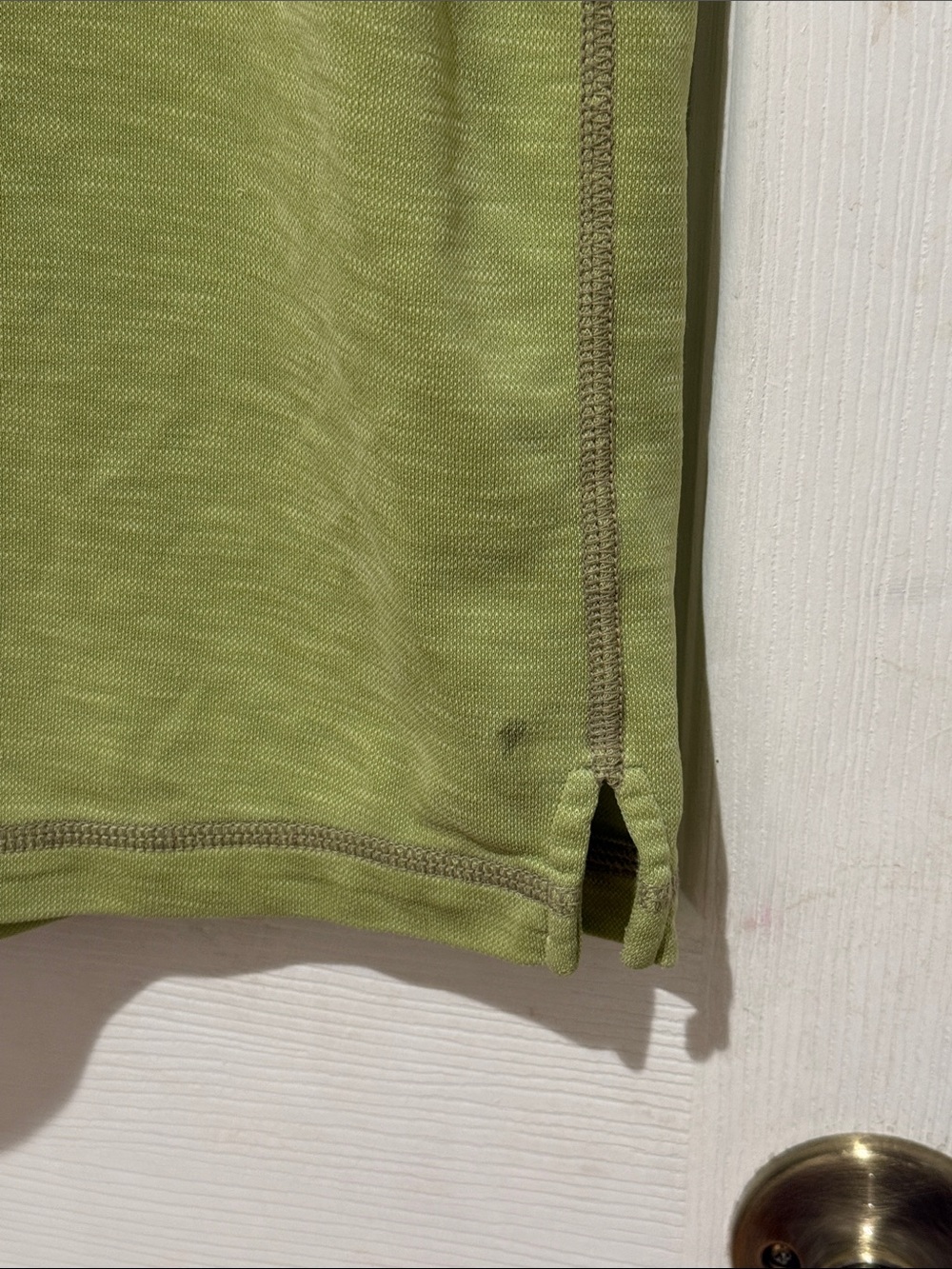 Tommy Bahama Short Sleeve Polo in Light Olive Green - Picture 3 of 4
